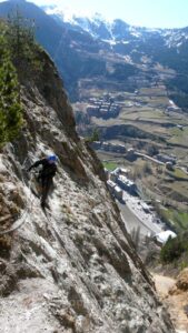 Variante con vistas - Vía Ferrata Canal de la Mora - Canillo - Andorra - RocJumper