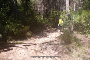 Desvío pista - Torrent de la Guitza - Canaletes - RocJumper