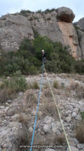 R5 - Vía A Prop + Aresta dels Marges - Els Graus - Collbató - Montserrat - RocJumper