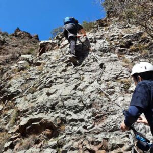 Mur Gris - Vía Ferrata Salt del Botanal - Alins