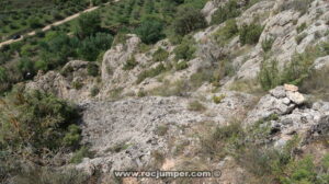 Hitos descenso - Sector Tanca-li-porta - Ivars de Noguera - RocJumper