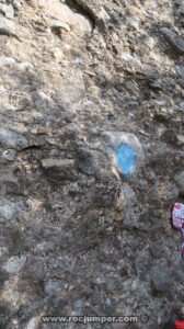 Inicio de Vía Esquivabolas y Vía Aresta Brucs - Cajoleta - Montserrat - RocJumper