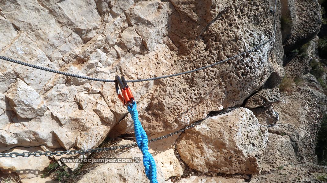 SCORPIO VERTIGO-disipador via ferrata ligero