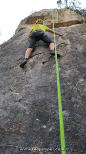 Vía Trenca Cordes - Pic de l'Àliga - Sant Andreu de la Barca - RocJumper