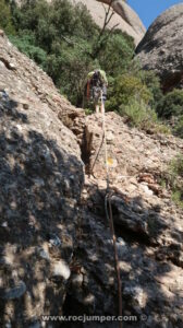 Camino Equipado de Frares Encantats - Montserrat - RocJumper