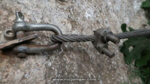 Vía Ferrata - Zona Torre de Aguila - Zona Noreste - Escalada Deportiva Pic de l'Àliga - Sant Andreu de la Barca - RocJumper