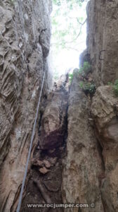 Vía Ferrata - Zona Torre de Aguila - Zona Noreste - Escalada Deportiva Pic de l'Àliga - Sant Andreu de la Barca - RocJumper