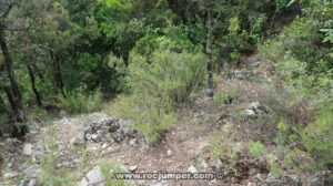 Bifurcación - Camí de les cireres d'Arboç - Montfalcó - RocJumper