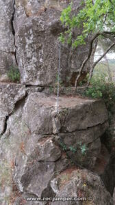 Cadenas - Vía Ferrata - Zona Torre de Aguila - Zona Noreste - Escalada Deportiva Pic de l'Àliga - Sant Andreu de la Barca - RocJumper