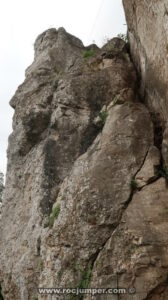 Sector Pared de la Torre - Zona Torre de Aguila - Zona Noreste - Escalada Deportiva Pic de l'Àliga - Sant Andreu de la Barca - RocJumper