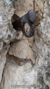 Pitón Vía Los Pioneros - Zona Torre de Aguila - Zona Noreste - Escalada Deportiva Pic de l'Àliga - Sant Andreu de la Barca - RocJumper