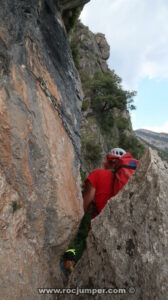 Cadena bajada - Camí de les cireres d'Arboç - Montfalcó - RocJumper