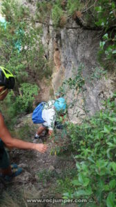 Destrepe cadena - Camí de les cireres d'Arboç - Montfalcó - RocJumper