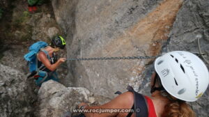 Destrepe cadena - Camí de les cireres d'Arboç - Montfalcó - RocJumper