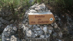 Cartel cerámica Collado - Camí de les cireres d'Arboç - Montfalcó - RocJumper