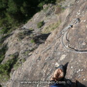 Vía Cable 2 (6a- 60 m) Torrent del Grau (Canillo, Andorra)