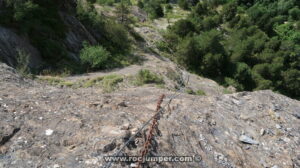 Cadena Tramo 3 - Vía Cable 2 - Torrent del Grau - Canillo, Andorra - RocJumper