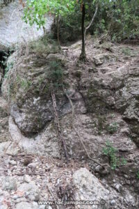 Cuerda fija Torrent del Balaguer - Montserrat - RocJumper