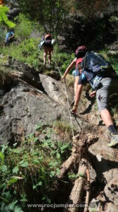 Cuerda anudada - Camí de les Centrals - Queralbs - RocJumper