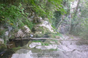 Pasamanos R4 - Torrent del Greixot o Riu de Cerdanyola - Guardiola de Berguedà - RocJumper