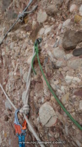 Camino equipado Cap del Mort - Montserrat - RocJumper