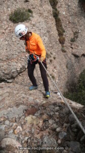 Rápel desde Cap del Mort - Montserrat - RocJumper