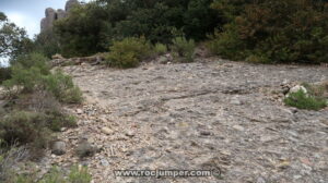 Desvío hacia Torrent de la Canal Plana - Montserrat - RocJumper