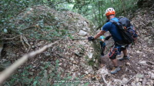 Camino equipado Torrent del Cavall Bernat - Montserrat - RocJumper