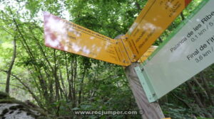 Cartel Camí de Queralbs a Coma de Vaca - Queralbs - RocJumper
