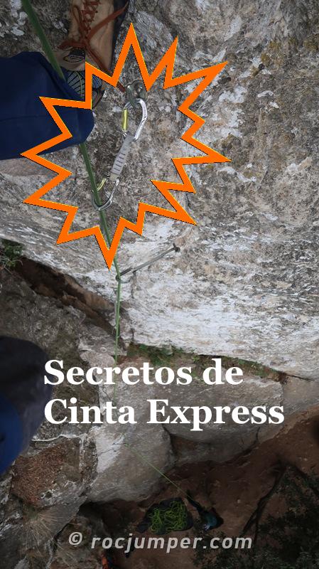Set 4 Anillas Rock Fixe Cinta Express 12cm Escalada En Roca
