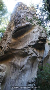 Vía de escalada - Torrent del Grau de l'Òs - RocJumper