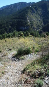 Sendero bajada - Torrent del Grau de l'Òs - RocJumper