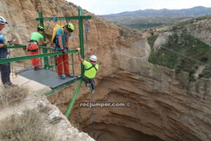 Plataforma Espleológica - Sima de San Pedro - RocJumper