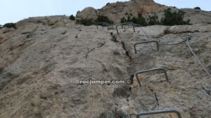 Tramo 1 - Vía Ferrata Peña Palomera - Torremocha de Jiloca - RocJumper