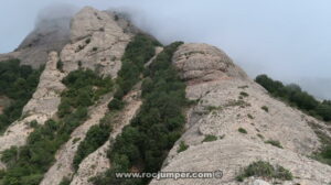 Retorno - Vía Piula - Miranda de sant Pere - Montserrat - RocJumper