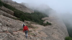 Retorno - Vía Piula - Miranda de sant Pere - Montserrat - RocJumper