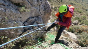 Rápel 5 m - Integral Cresta Roques de Roies - Castillonroy - RocJumper