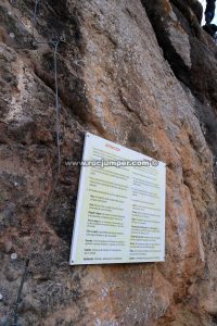 Inicio - Vía Ferrata Puerta del Agua - Comares - RocJumper