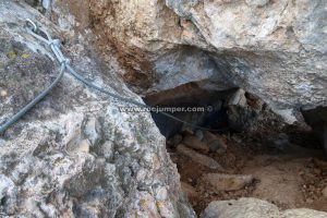 Cueva de la Ventana - Vía Ferrata Cueva de la Ventana - Comares - RocJumper