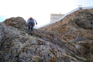 Salida - Vía Ferrata Cueva de la Ventana - Comares - RocJumper