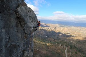 Desplome - Vía Ferrata Puerta del Agua - Comares - RocJumper