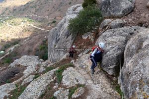 Final Cable - Vía Ferrata Fuente Gorda - Comares - RocJumper