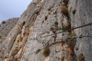 Vertical - Tramo Sur - Vía Ferrata John Hogbin - Zafarraya - RocJumper