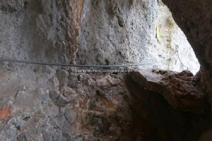 Cueva - Tramo Sur - Vía Ferrata John Hogbin - Zafarraya - RocJumper