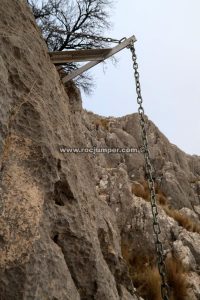 Péndulo - Tramo Sur - Vía Ferrata John Hogbin - Zafarraya - RocJumper