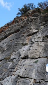 Tramo vertical inicio - Vía Ferrata Benaoján - RocJumper