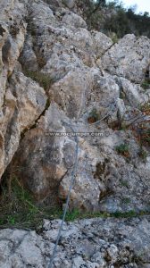 Tramo Cable - Vía Ferrata Falla del Camorro - Cuevas de San Marcos - RocJumper