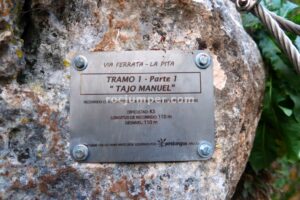 Inicio - Parte 1 - Tramo 1 - Vía Ferrata La Pita - Villanueva del Trabuco - RocJumper