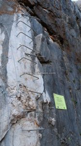 Tramo vertical - Vía Ferrata Infantil Benaoján - RocJumper