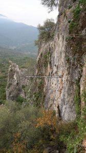 Puente mono o nepalí 1 - Vía Ferrata Castillo del Águila - Gaucín - RocJumper